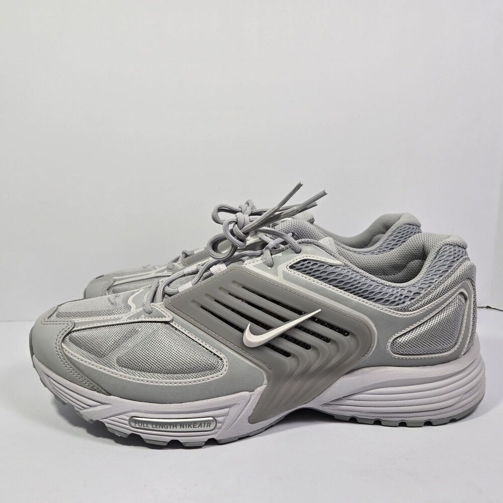 Men 14 Nike Air Pegasus Wave Flat Silver Metallic Silver Pewter Shoes IB0612-003